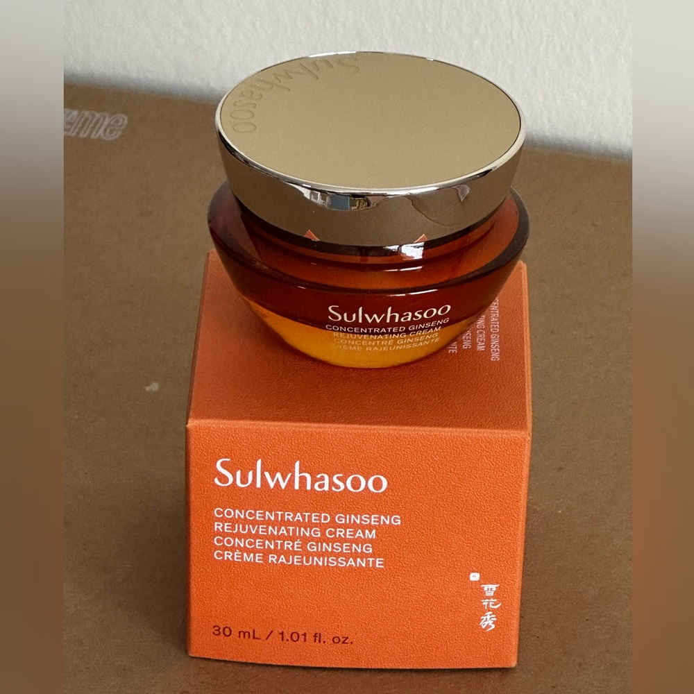 SULWHASOO Concentrated Ginseng Rejuvenating Cream 30 ml / 1 fl oz NEW IN BOX